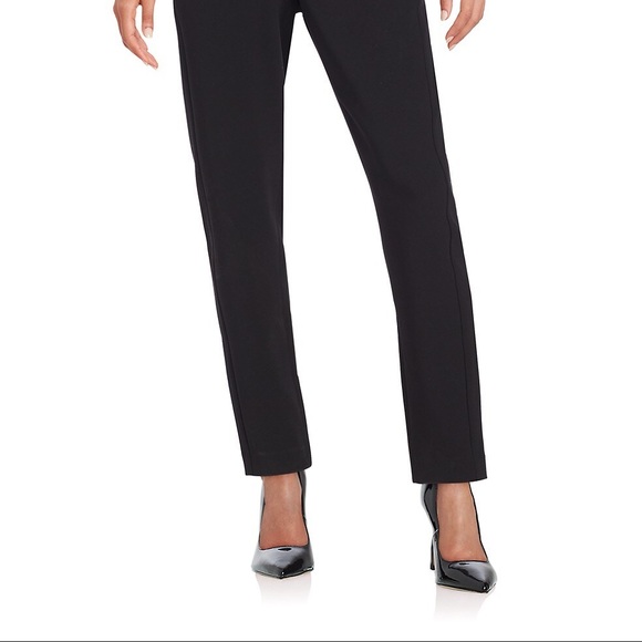 THEORY Therene crepe pants in black size M - Picture 2 of 3